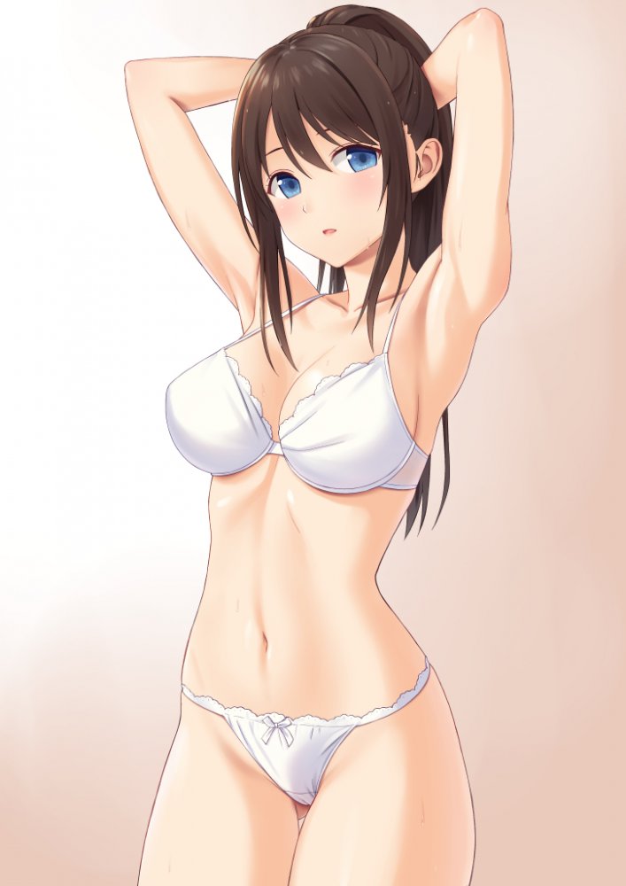 【二次】下着姿女子画像【エロ】　その３